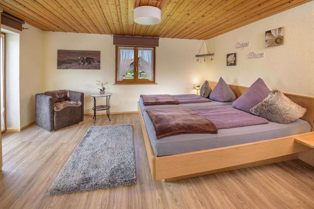 Ferienwohnung Haus Gorbach Oberstaufen Exterior foto