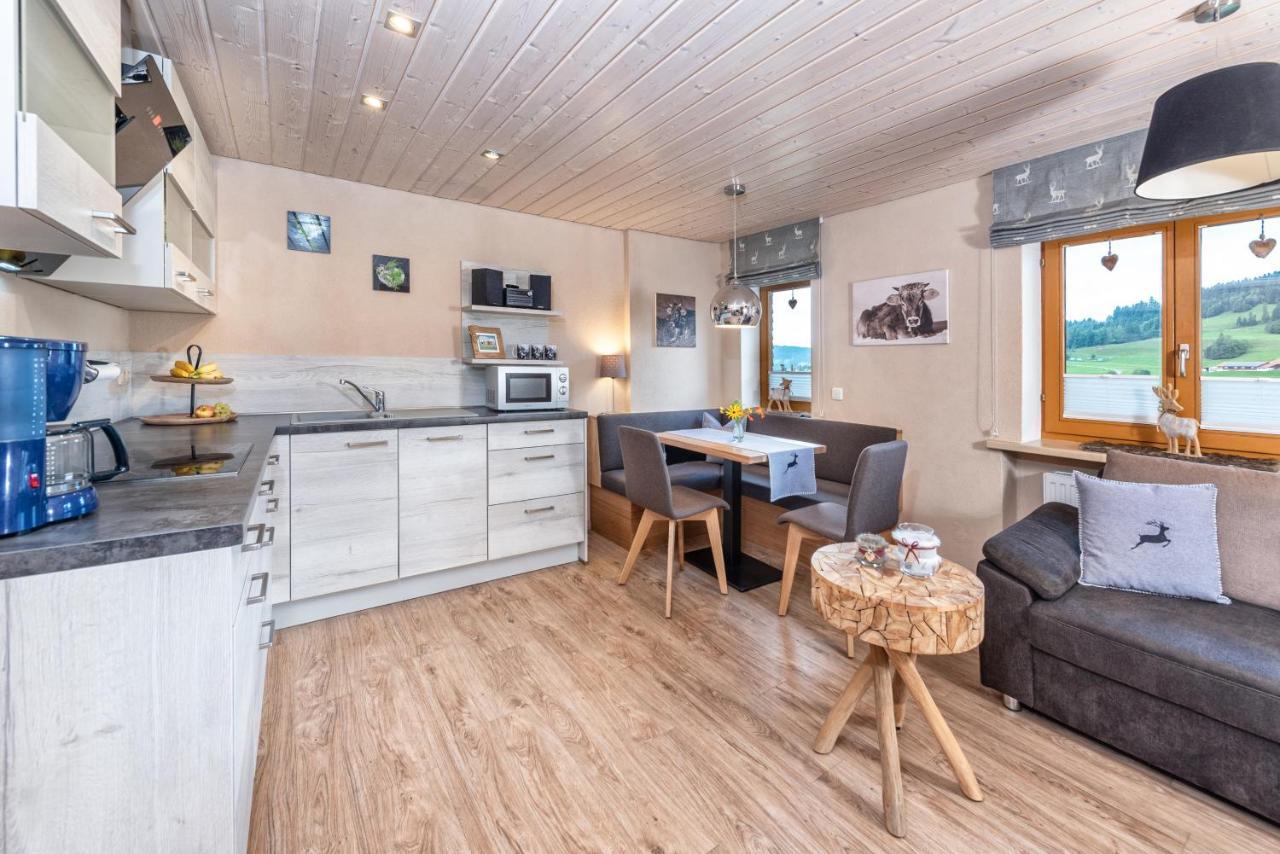 Ferienwohnung Haus Gorbach Oberstaufen Exterior foto